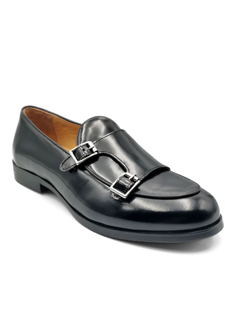 Mocasín Hombre Enzo Negro Templarios-1