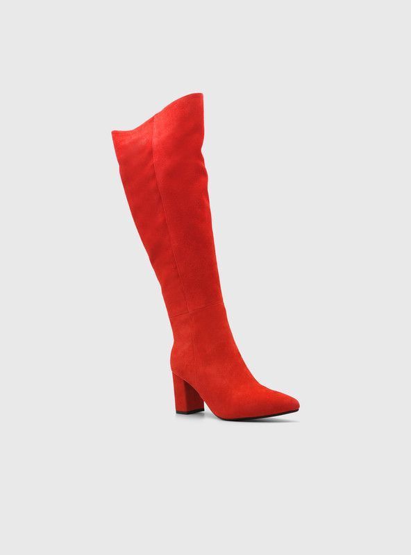 Bota Toffy Co. Dakota Rojo Mujer-1