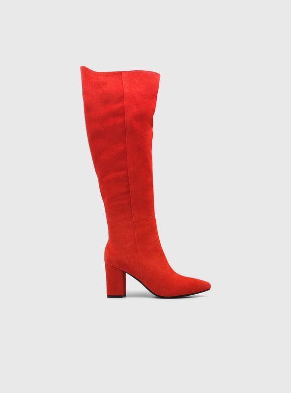Bota Toffy Co. Dakota Rojo Mujer-0