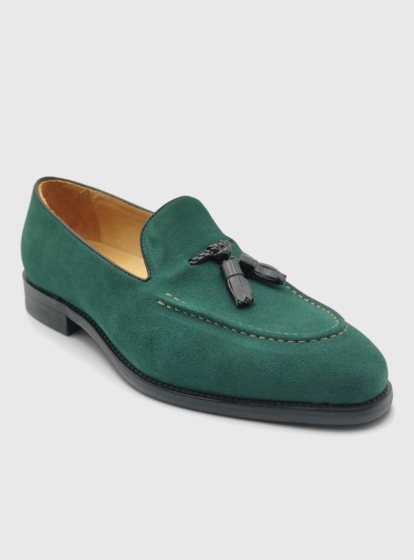 Mocasín Vincenzo Verde Templarios-1