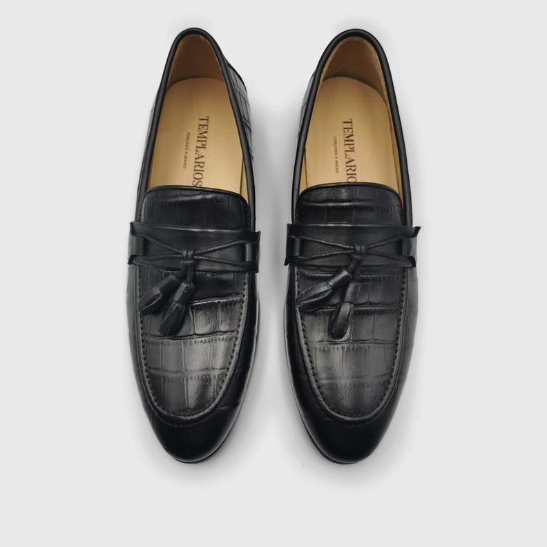 Mocasín Templarios Ricardo Negro Hombre-5