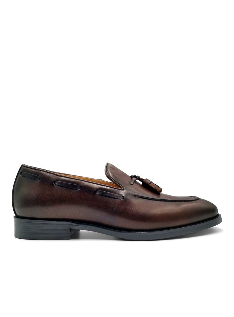 Mocasín Hombre Francesco Café Oscuro Templarios-0