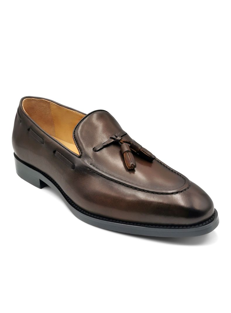 Mocasín Hombre Francesco Café Oscuro Templarios-1
