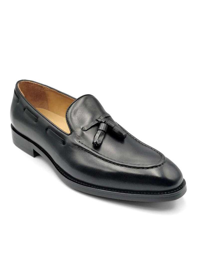 Mocasín Hombre Francesco Negro Templarios-1
