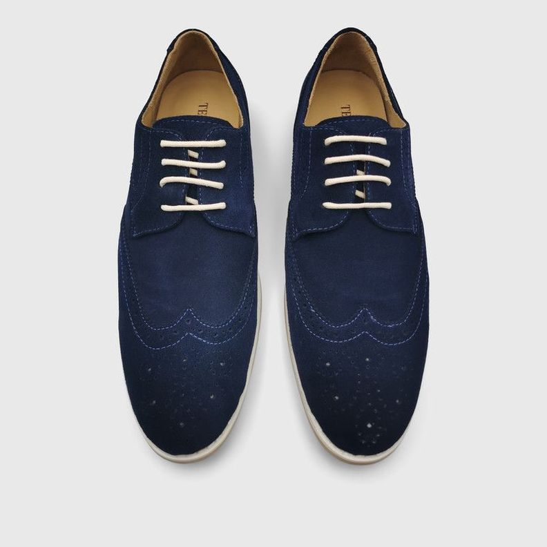 Zapato Templarios Felipe Azul Hombre-5