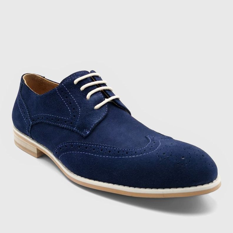 Zapato Templarios Felipe Azul Hombre-1
