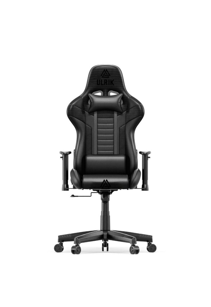 Silla Gamer de oficina Negra Profesional Ulrik Dark-0