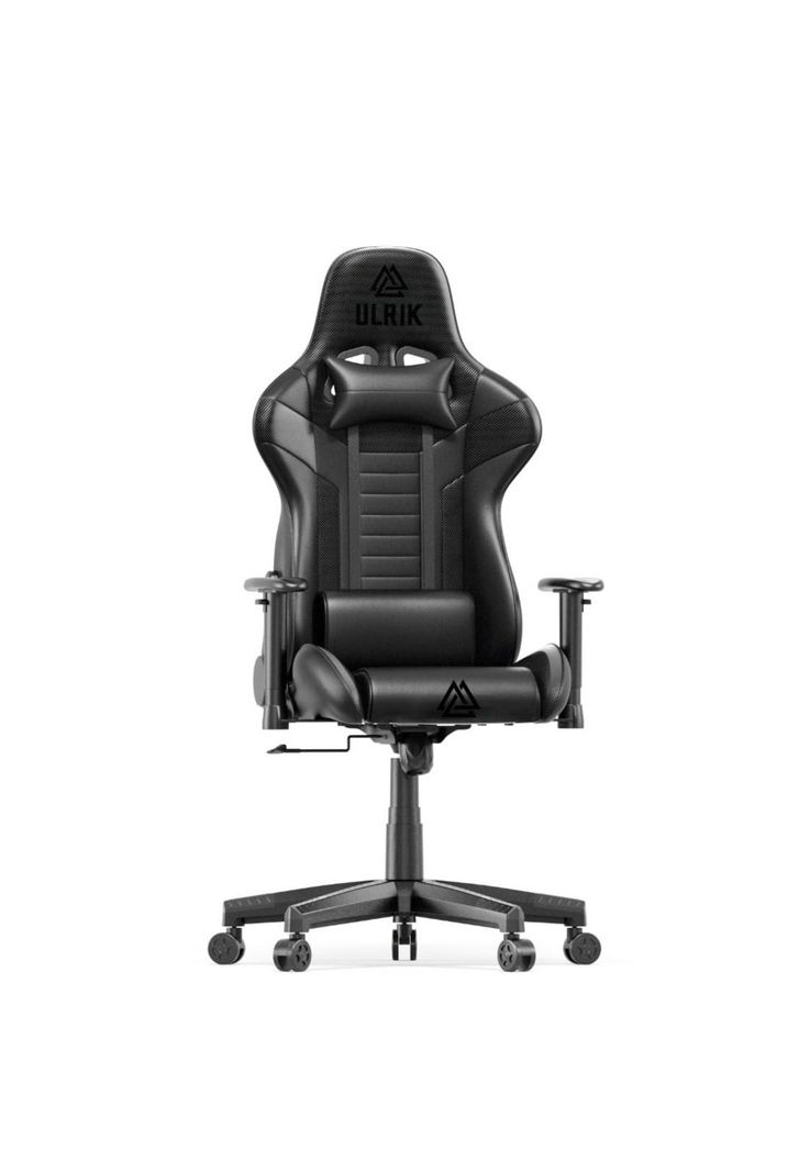 Silla Gamer de oficina Negra Profesional Ulrik Dark-1