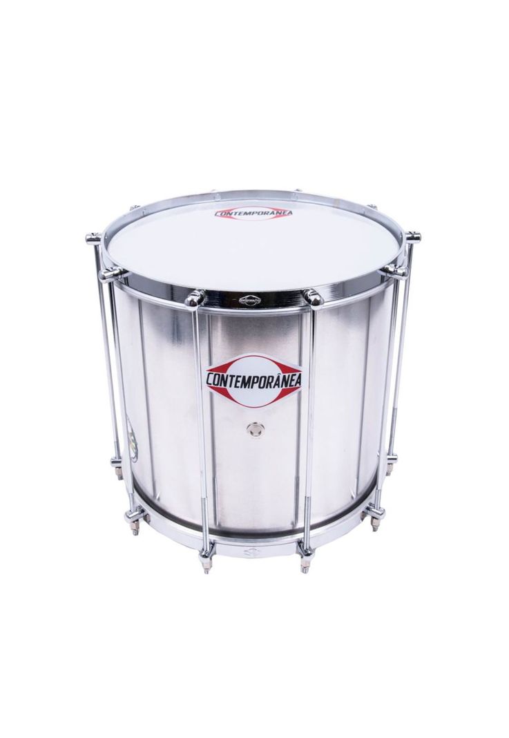 Repique de 12" con 10 afinadores Plata