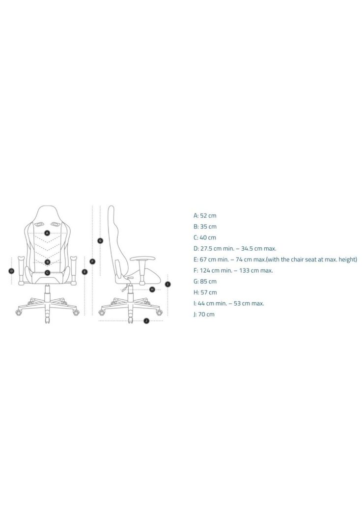 Silla Gamer de Oficina Profesional Ulrik Roja-7