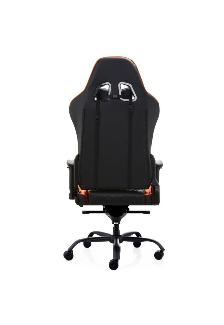 Silla Gamer de oficina Profesional Ulrik Pro XL Iron 4D Naranjo-6