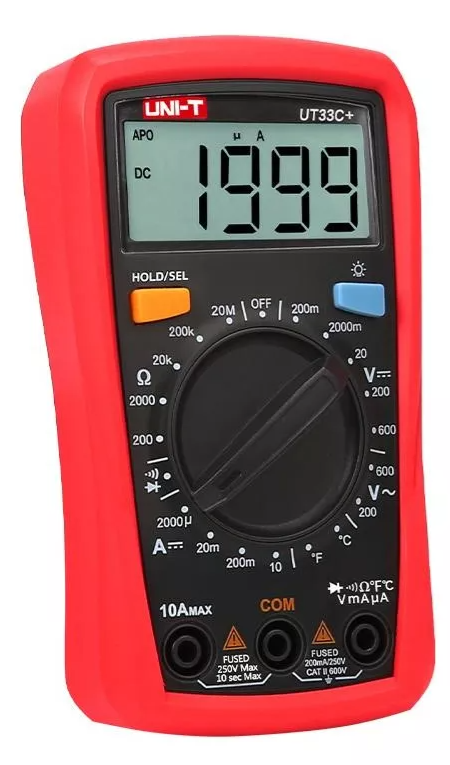 Tester Unit- Ut33c+ Mano Ideal Para La Casa-0