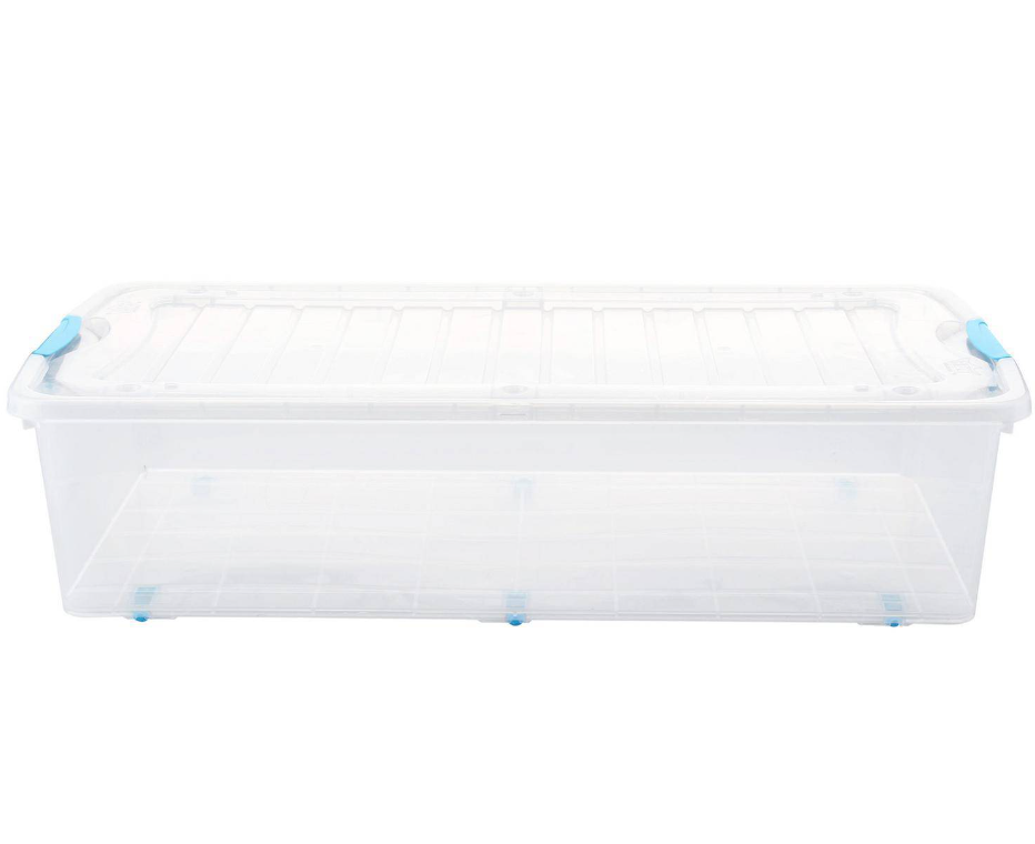 Caja Organizadora Bajo Cama 48 Litros Con Ruedas-0