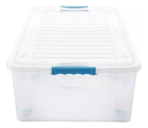 Caja Organizadora Bajo Cama 48 Litros Con Ruedas-2
