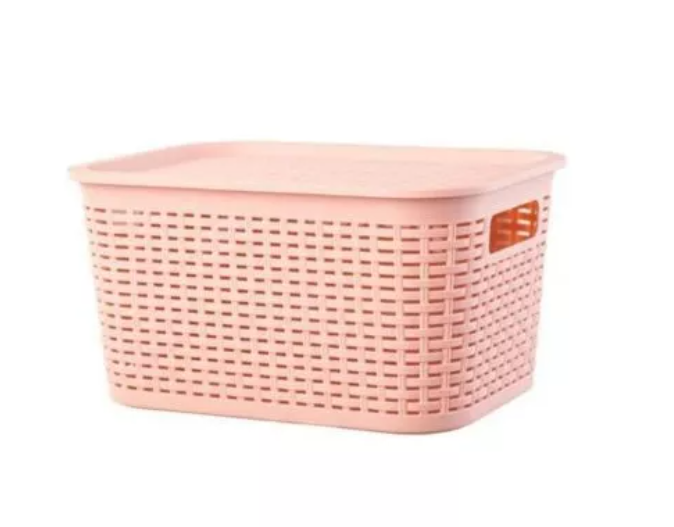 Caja Organizadora Ratán 6 Lt. / Pack 3 Unidades-0
