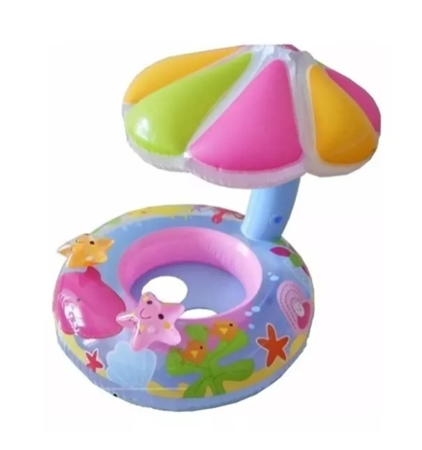 Flotador Para Bebe Flotador Niña Flotador Inflable Sombrilla-0