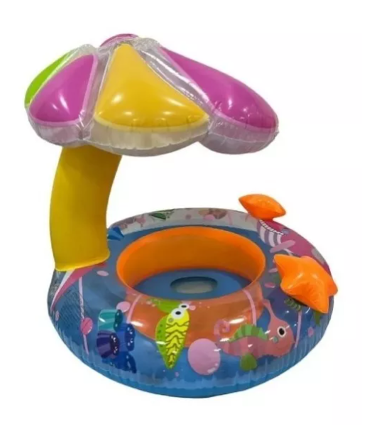 Flotador Para Bebe Flotador Niña Flotador Inflable Sombrilla-2