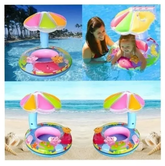 Flotador Para Bebe Flotador Niña Flotador Inflable Sombrilla-4