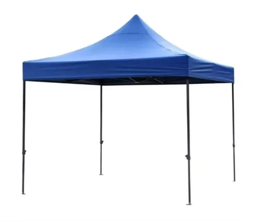 Toldo Plegable 3x3 Metálico Antioxidable Con Lona -0