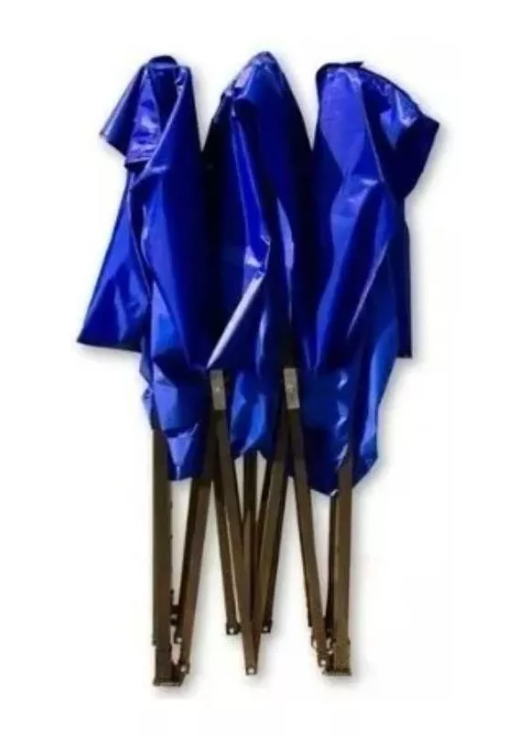 Toldo Plegable 3x3 Metálico Antioxidable Con Lona -2