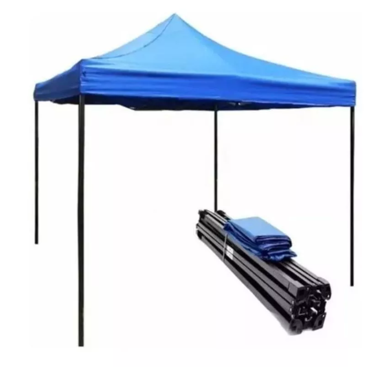 Toldo Plegable 3x3 Metálico Antioxidable Con Lona -4