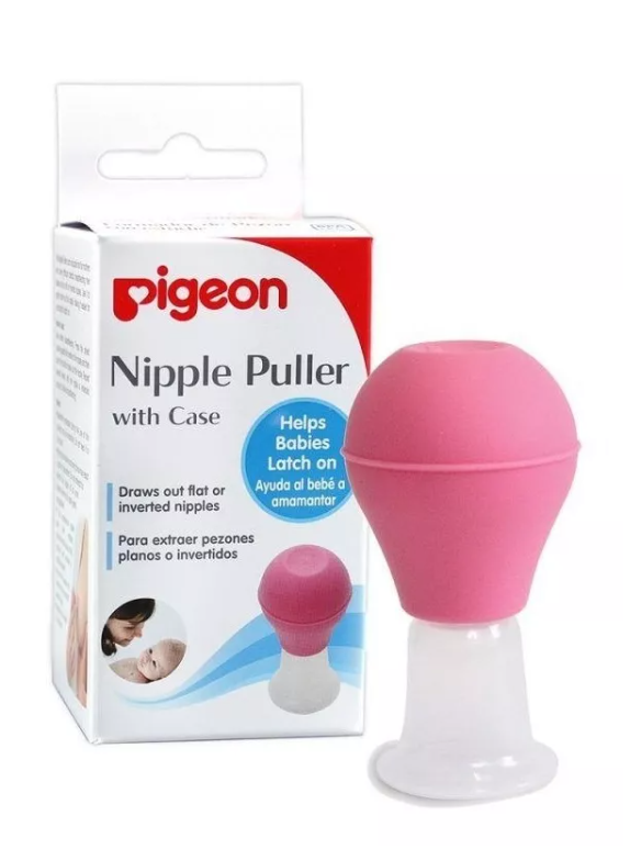 Formador De Pezón Con Estuche Pigeon Talla rosa-2