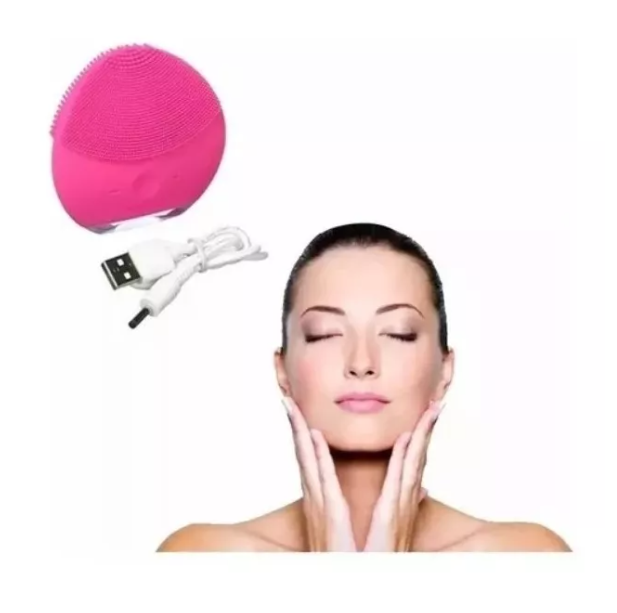 Limpiador y masajeador facial de doble cara-2