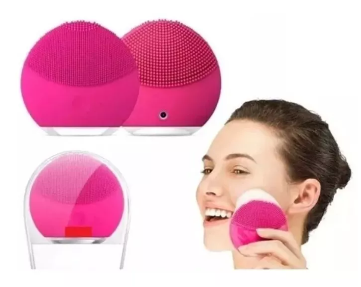 Limpiador y masajeador facial de doble cara-3
