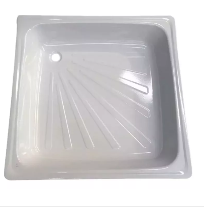 Receptaculo De Ducha Acero Esmaltado De 80x80 Cm-1