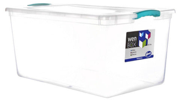 Caja Organizadora Organizador Plastico 61 Lts Transparente-2
