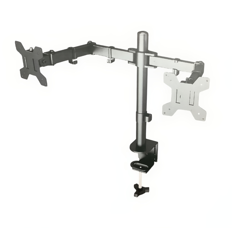 Soporte Monitor Doble Ds0024 Base Monitor Tv Ajustable-0