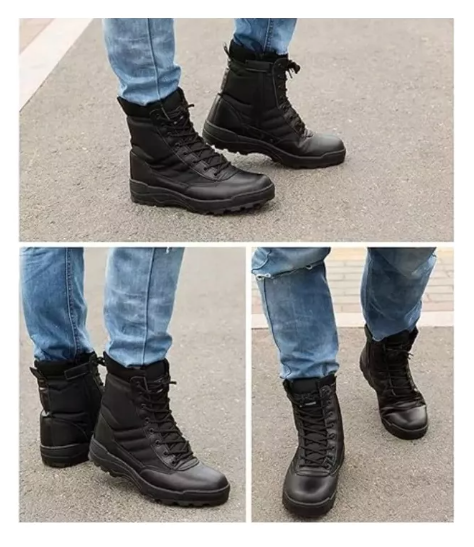 Botas Tácticas Militares Zapatos Hombre Botas Militares Swat-2
