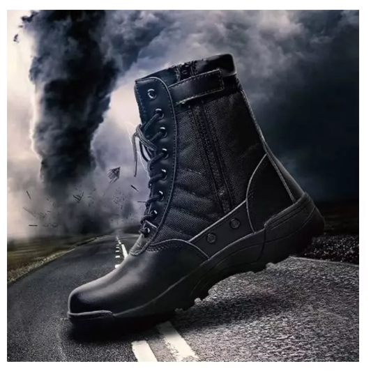 Botas Tácticas Militares Zapatos Hombre Botas Militares Swat-4