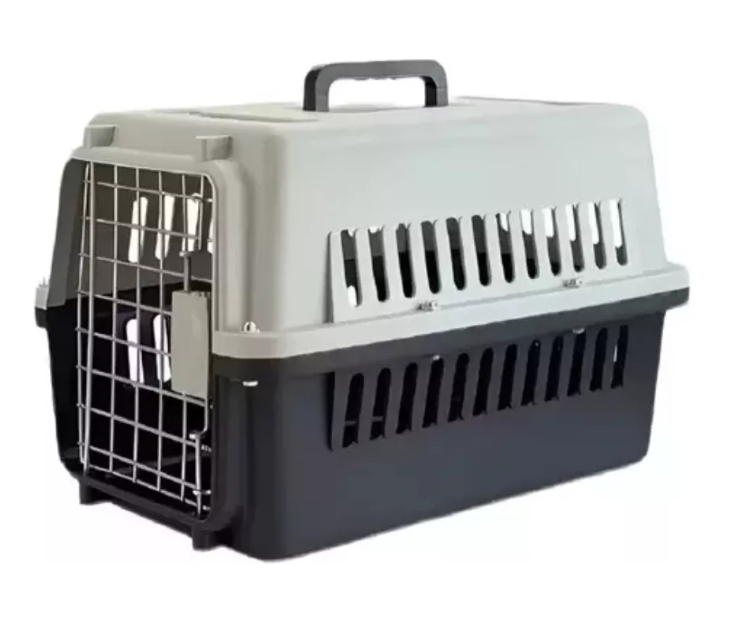 Jaula Transporte Mascota Perro Gatos Canil Viaje-0