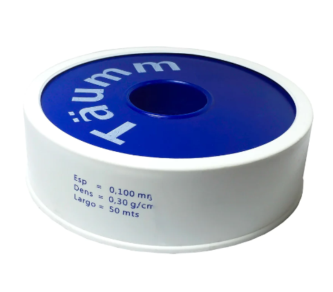 Cinta Teflón Agua Jumbo 3/4  Taumm 50mts-1