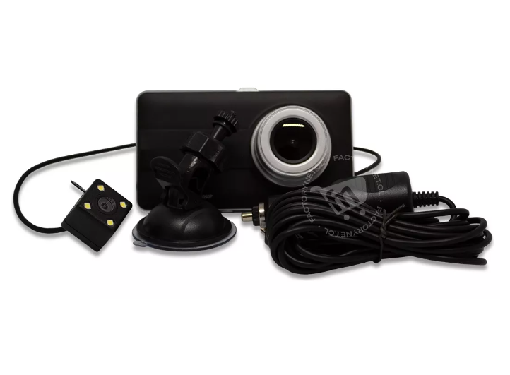 Cámara Seguridad 1080p Automóvil Hd Dash Cam Y Reversa-3