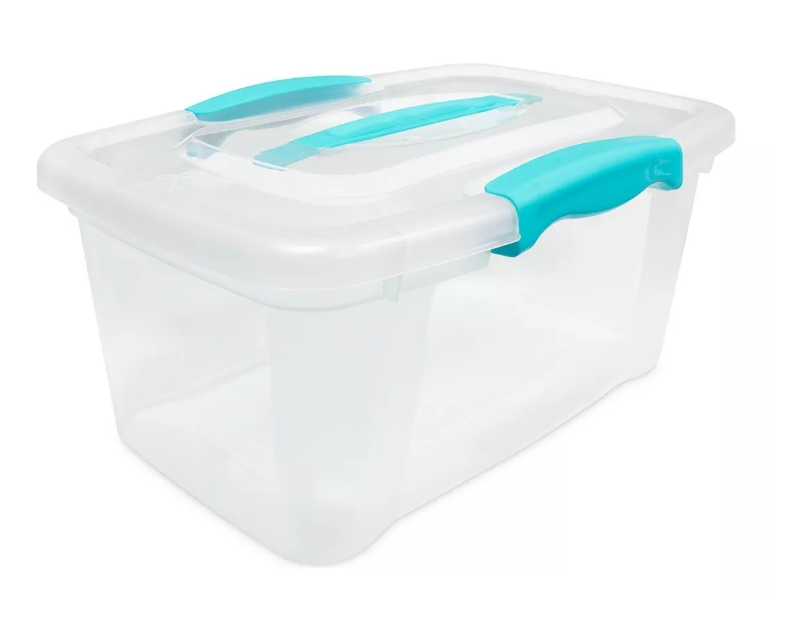 Caja Organizadora Almacenamiento Con Tapa Y Manilla 6 Lts-0