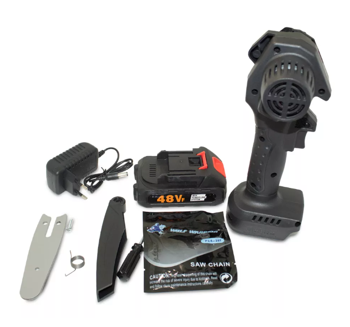 Mini Motosierra Inalámbrica Sierra Portátil Alta Potencia-2