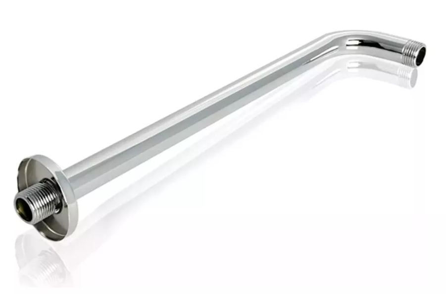 Kit De Plato-ducha Inox Cuadrado 25 Cms + Brazo 30cm-2