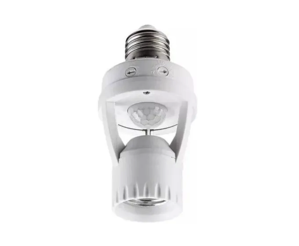 Soquete Sensor Movimiento Adaptador Ampolleta E27 + Garantia-1