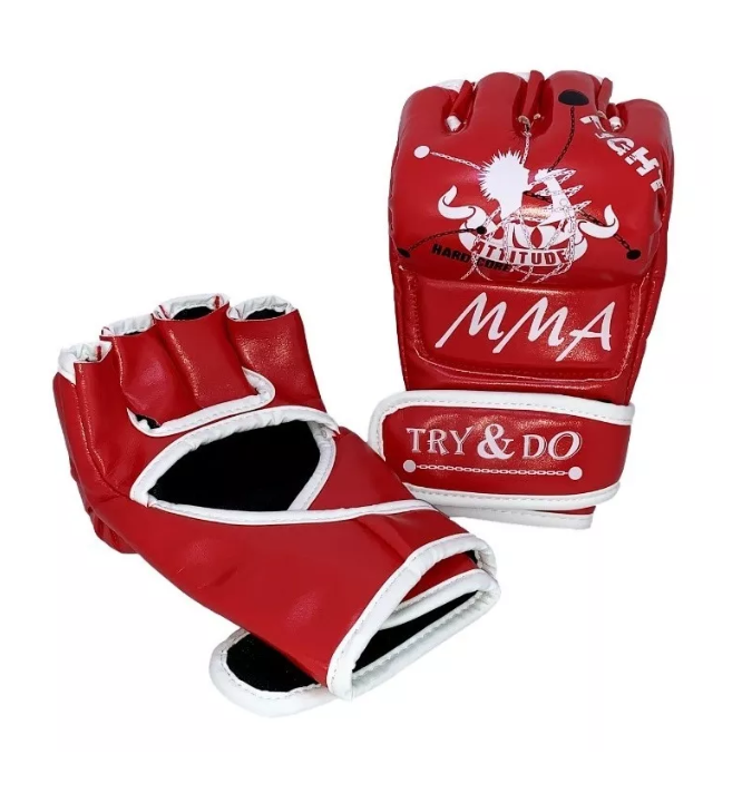 Guantes Try & Do Artes Marciales Mma Muay Thai Ufc Box Boxeo-0