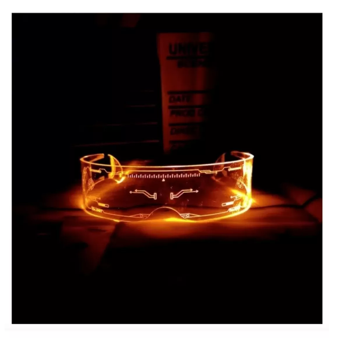 Lentes Para Fiestas Con Luces Led Cosplay-1