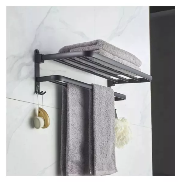 Toallero Baño Perchero Colgador Acero Inoxidable Toallas-3