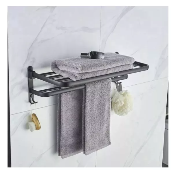 Toallero Baño Perchero Colgador Acero Inoxidable Toallas-4