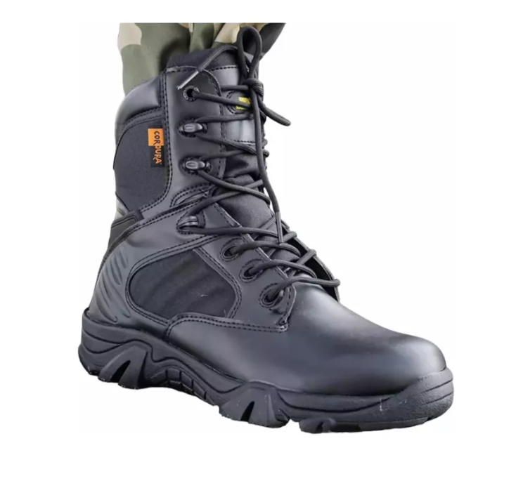 Botas Tacticas Militares Delta Caña Alta-1