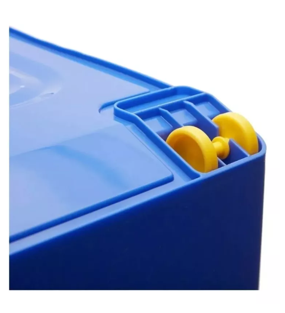 Baul Caja Almacenamiento Organizadora Megaforte 90l Ruedas-2