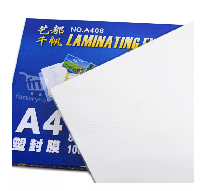 100 Micas Termo-laminadora Plastificadora Carta A4 100 Micrón-4