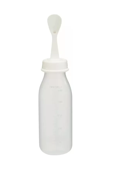 Mamadera Con Cuchara Pigeon 240ml 6m+-1