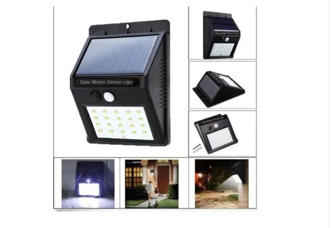 Foco 30 Led Solar Exterior E Interior-1