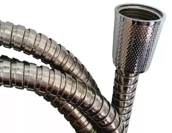 Manguera Flexible Ducha Challa 1.6 Metros Acero Inox-2